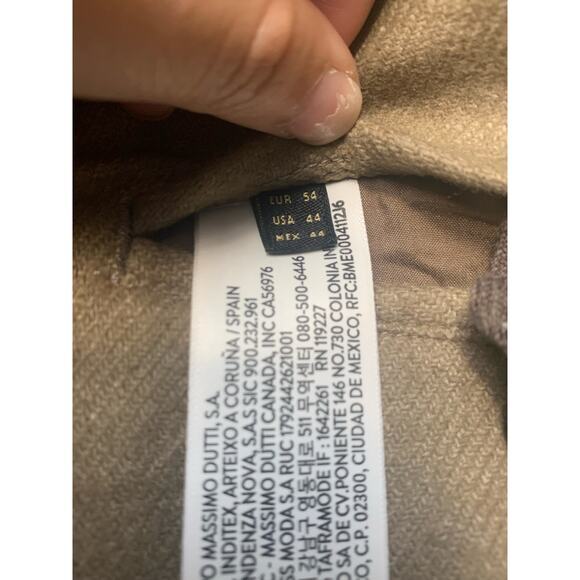 MASSIMO‎ DUTTI 100% linen blazer co-ord jacket - Picture 12 of 13